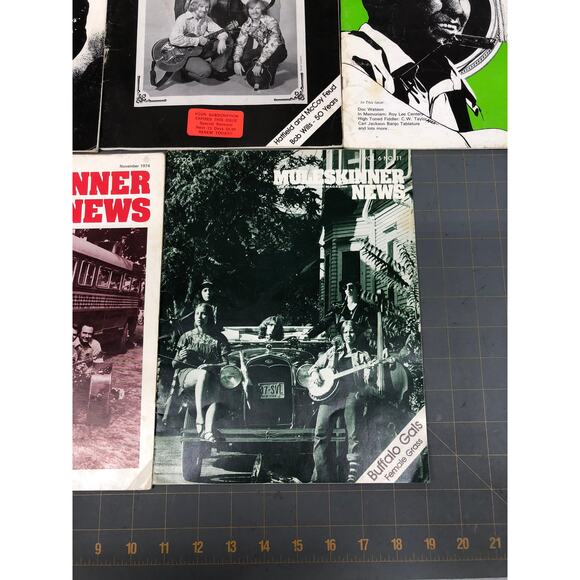 Muleskinner News Bluegrass Music Magazine 1-1973 2-1974 2-Vol 6 No 11 & 12 - Picture 4 of 9
